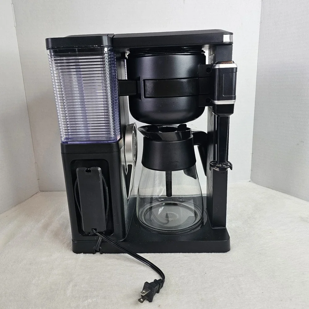 NINJA CF090A 32 Coffee Bar System with Glass Carafe-Black/Stainless